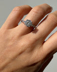 Round Natural Diamond Engagement Ring
