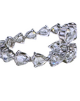 Rose-Cut Double Row Open Band Ring 18k