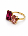 Toi Et Moi Pink Ring