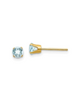 Aquamarine Stud Earrings