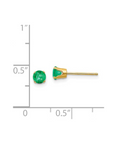 Emerald Stud Earrings