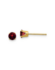 Garnet Stud Earrings