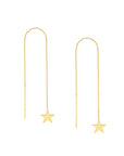Star Threader Earrings