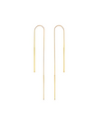 Straight Laced Threader Earrings