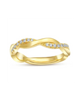 Twist Diamond Ring