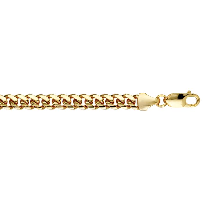 Miami Cuban Link Necklace 14k Yellow - Chain