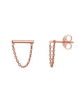Chain Link Earrings - Earrings