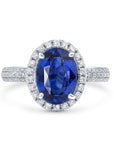 Blue Sapphire Engagement Ring | Princess Diana Inspired by The Jewel Princess - Rings