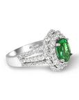 Oval Emerald Dreams Ring - Rings