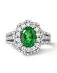 Oval Emerald Dreams Ring - Rings