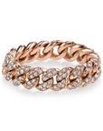Diamond Cuban Link Ring - Rings