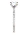 Cecelie Solitaire Diamond Wedding Set - Rings