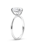 2 Carat Heart Solitaire Moissanite Ring - Rings