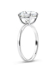 4 Prong Round Solitaire Engagement Ring - Rings