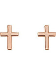 Simple Cross Earrings - Earrings