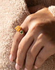 Dragoness Fire Opal Ring - Rings