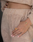 Dragoness Fire Opal Ring - Rings