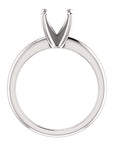 Classic 1 Carat Diamond Solitaire with Four Prongs - Engagement Rings