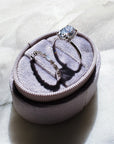 2.50 Carat Oval Solitaire Moissanite Ring - Rings
