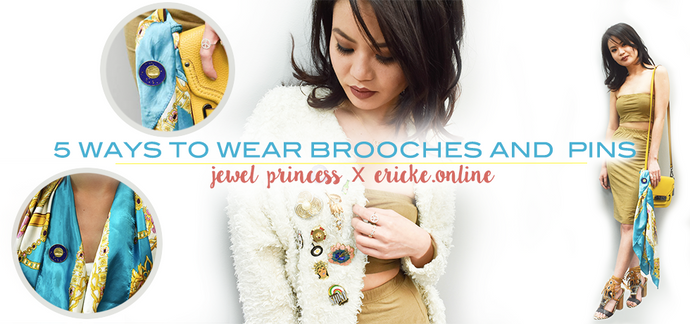 5 Ways to Wear Brooches and Pins