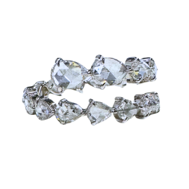 rose cut diamond ring