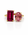 Toi Et Moi Pink Ring