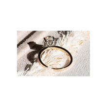 classic diamond solitaire ring hidden halo