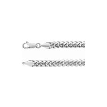 miami cuban curb chain 5mm 14K sterling silver with lobster clasp