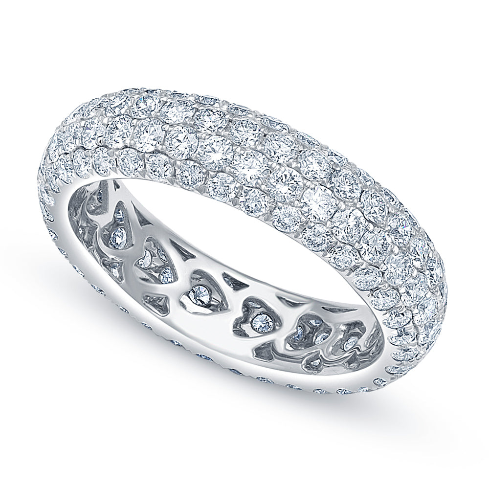 Elyse Pave Diamond Eternity Ring - Rings
