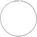 3mm White Gold Rope Chain - Chain