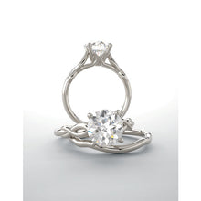 Oval Diamond Infinity Solitaire Ring - Engagement Rings