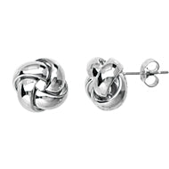 Big Knot Earrings - Earrings