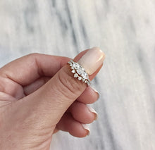 Curved Diamond Band - Rings