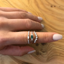 Curved Diamond Band - Rings