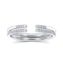 Amara Open Diamond Ring With Diamonds - Rings