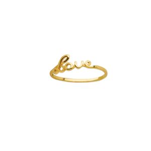 Script Love ring - Ring