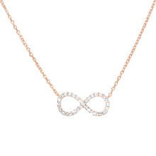 Diamond Infinity Pendant - Necklace