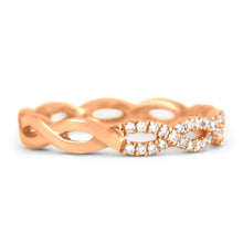 Diamond Infinity Ring - Rings