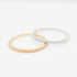 Thin Rope Stacking Ring - Rings