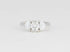 Oval Trillion 3 Stone Style Ring - Rings