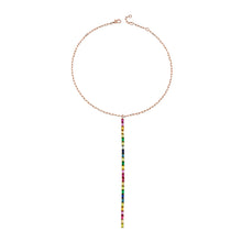 Rainbow Gem Necklace - Necklace