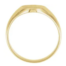 Oval Signet Ring - Rings