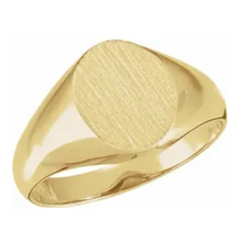 Oval Signet Ring - Rings