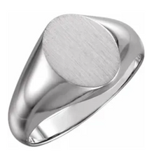Oval Signet Ring - Rings