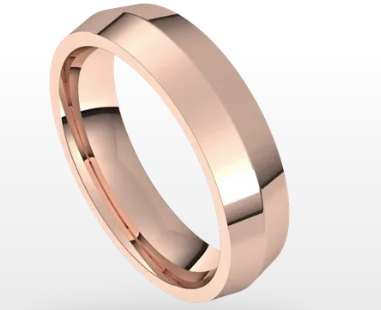 Knife Edge Comfort fit - Rings