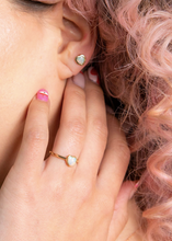 Australian Opal Heart earrings - Earrings