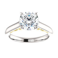 1.5CT Moissanite Solitaire Ring - Rings