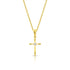 Diamond Cross Pendant - Necklace