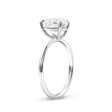 2 Carat Heart Solitaire Moissanite Ring - Rings