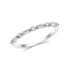 Baguette Single Shared Prong Ring - Rings